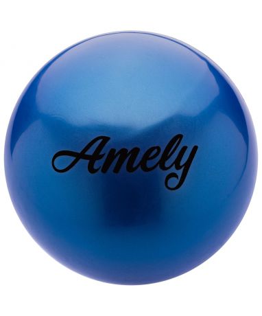 Мяч для х/г Amely AGB-101 15 см, синий