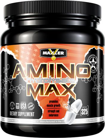 Аминокислоты Maxler Amino Max Hydrolysate, 325 таблеток