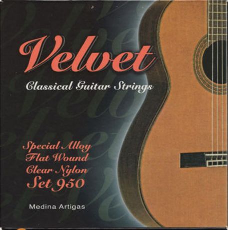 Комплект струн для классической гитары Medina Artigas Velvet 950