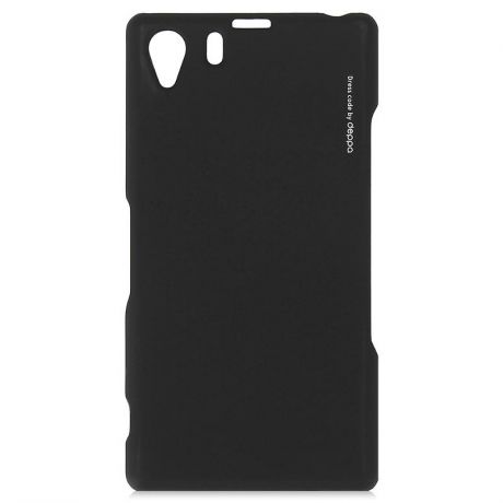 Чехол Air Case и защитная пленка для Sony Xperia Z1, черный, Deppa