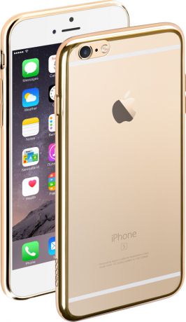 Чехол Gel Plus Case для Apple iPhone 6/6S Plus, золотой , Deppa