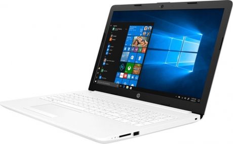 15.6" Ноутбук HP 15-da0075ur 4KG80EA, белый