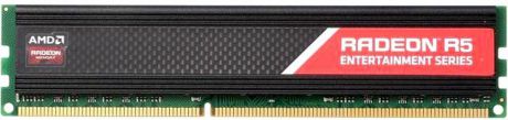 Оперативная память AMD 4GB DDR3 1600 DIMM R5 Entertainment Series Black Gaming Memory R5S34G1601U1S Non-ECC, CL11, 1.5V, Heat Shield