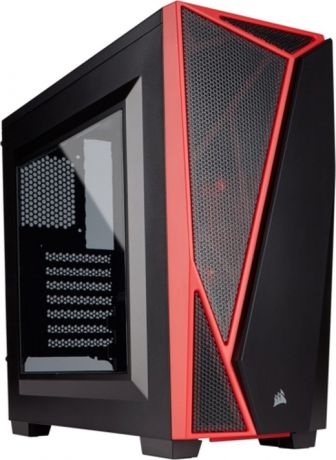 Компьютерный корпус Corsair Carbide Series® SPEC-04 Tempered Glass CC-9011117-WW Mid-Tower Gaming Case — Black/Red