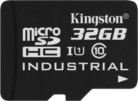 Карта памяти MicroSD 32GB Kingston Class 10 UHS-I Industrial Temp без адаптера