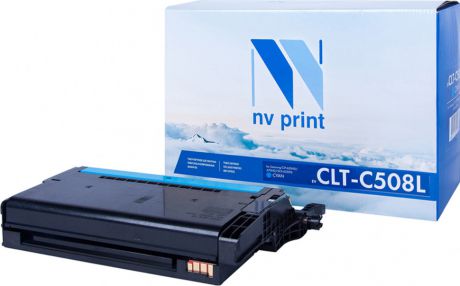 Тонер-картридж NV Print CLT-C508L, голубой, для лазерного принтера
