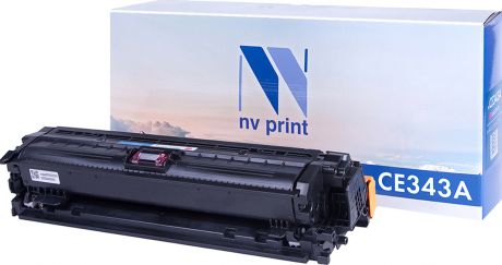 Тонер-картридж NV Print CE343A, пурпурный, для лазерного принтера