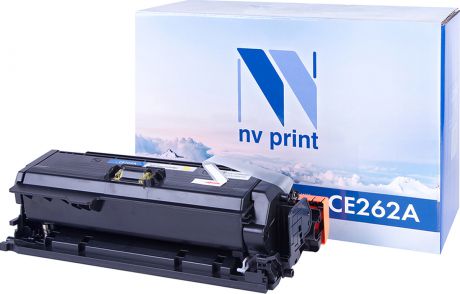 Тонер-картридж NV Print CE262A, желтый, для лазерного принтера