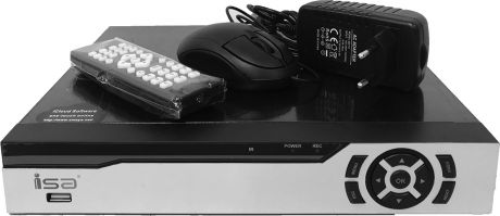 Видеорегистратор ISA-AHD3308T-LM 8-каналов для видеонаблюдения в офисе, магазине, в доме или на даче