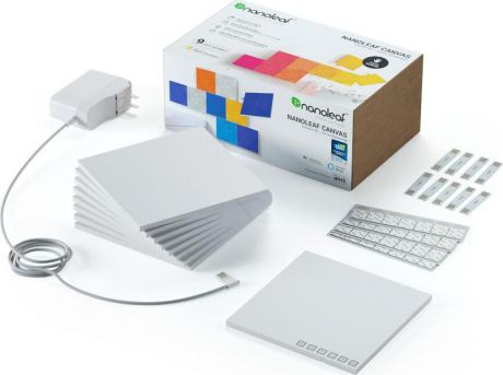 Комплект умных ламп Nanoleaf Canvas Smarter Kit (9 панелей) c AppleHomekit