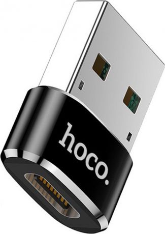 Переходник USB Type-C - USB Hoco UA6 - Черный