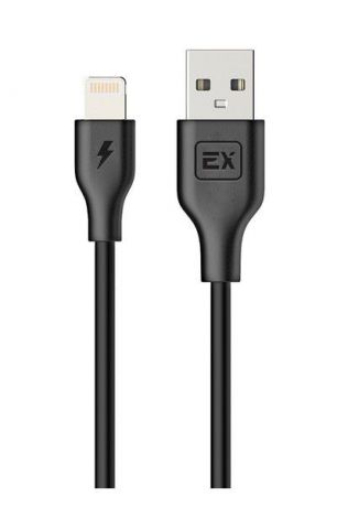 Дата-кабель Exployd USB - 8 Pin круглый чёрный 2М Classic EX-K-488