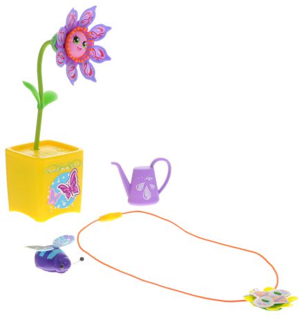 Magic Blooms Интерактивная игрушка Волшебный цветок с ожерельем и волшебным жучком