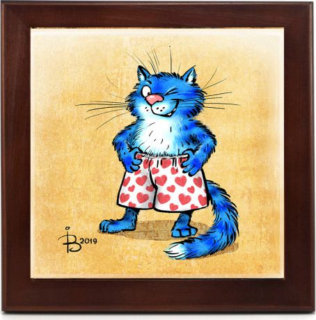 Картина на керамике "Мачо"