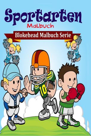 Die Blokehead Sportarten Malbuch