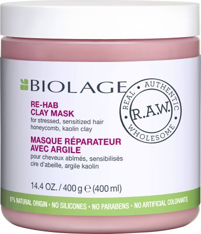 Маска для восстановления волос Biolage R.A.W. RE-HAB, 400 мл