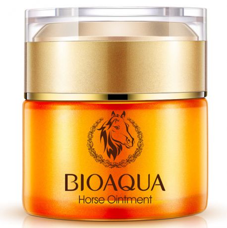 Увлажняющий крем для лица с лошадиным маслом Bioaqua Horseoil, BQY3413