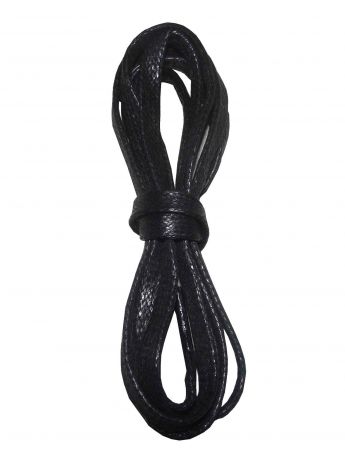 Шнурки ОРИОН 120см плоские с пропиткой черные