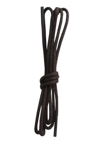 Шнурки ОРИОН 60см тонкие с пропиткой коричневые