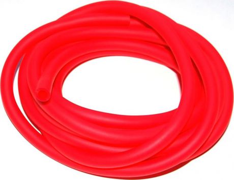 Эспандер латексная трубка (жгут) In-Sports 07682, красная, диаметр 9мм, длина 3м