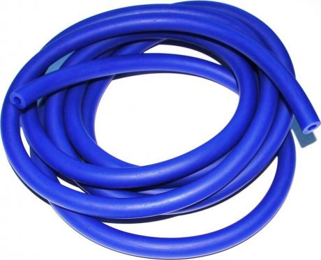 Эспандер латексная трубка (жгут) In-Sports 07684, синяя, диаметр 12мм, длина 3м