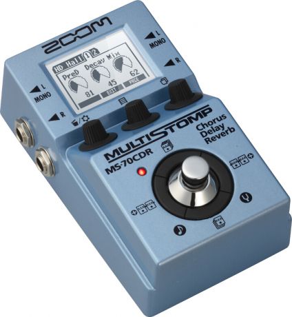 Мультипедаль эффектов для электрогитары Zoom MS-70CDR