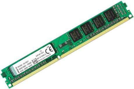 Оперативная память Kingston 4GB DDR4 2666 DIMM VLP KVR26N19S6L/4 Non-ECC, CL19, 1.2V, 1Rx16, 512x64 (290417)