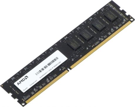 Оперативная память AMD 2GB DDR3L 1600 DIMM R5 Entertainment Series Black R532G1601U1SL-U Non-ECC, CL11, 1.35V