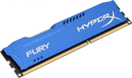 Оперативная память Kingston 4GB DDR3 1333 DIMM HyperX FURY Blue Gaming Memory HX313C9F/4 Non-ECC, CL9, 1.5V