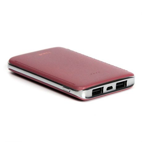 Аккумулятор внешний HAVIT Power Bank HV-PB004X 5000 mAh, red/brown