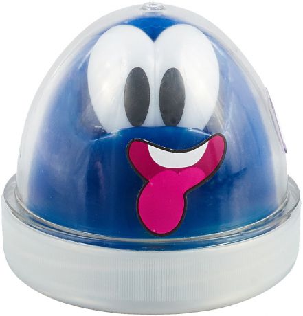 Genio Kids Пластилин для детской лепки Smart Gum светящийся в темноте цвет синий
