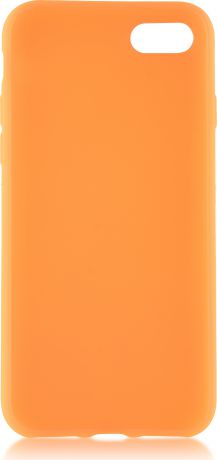 Чехол Brosco Colourful для Apple iPhone 8, оранжевый