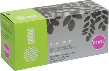 Картридж Cactus CS-D103S, черный, для лазерного принтера