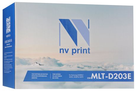 Картридж NV Print MLTD203E, черный, для лазерного принтера