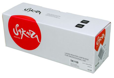 Картридж Sakura TK1130, черный, для лазерного принтера