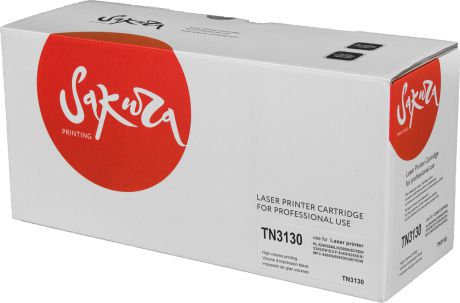 Картридж Sakura TN3130, черный, для лазерного принтера