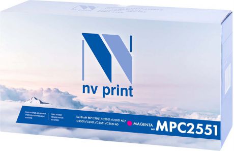 Картридж NV Print NV-MPC2551M, пурпурный, для лазерного принтера