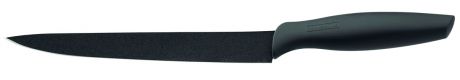 Нож кухонный Tramontina "Onix", с керамическим покрытием, цвет: черный, длина лезвия 20 см
