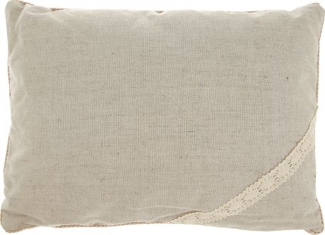 Подушка Bio-Textiles "Кедровая магия", наполнитель: кедр, цвет: бирюзовый, 30 х 40 см