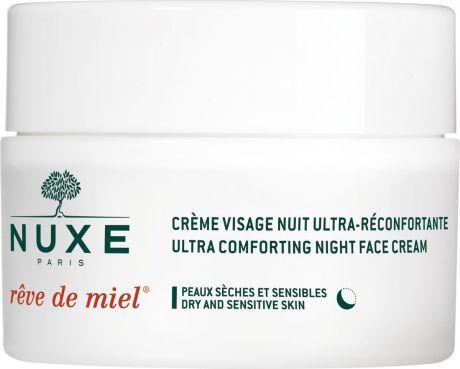 Nuxe Ночной крем "Reve De Miel" для лица, восстанавливающий комфорт 50 мл
