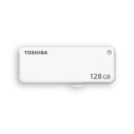 Флешка USB TOSHIBA TransMemory U401 128Гб, USB2.0, белый [thn-u203w1280e4]