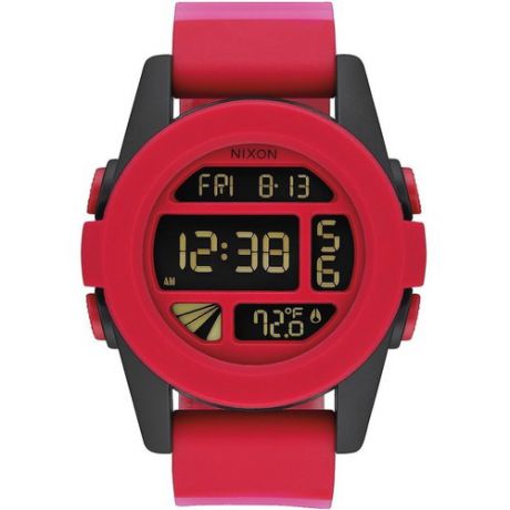 Часы NIXON Unit (RED FADE)