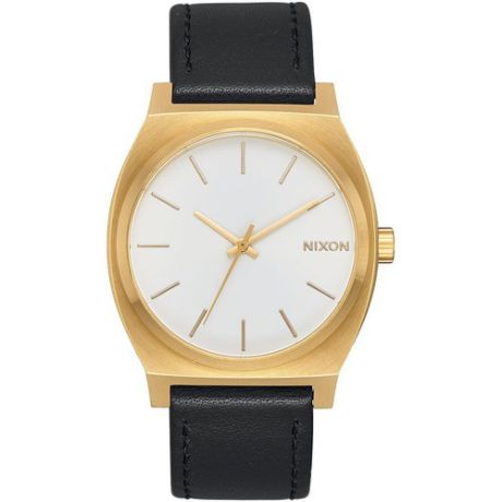 Часы NIXON Time Teller (Gold/White Sunray/Black)