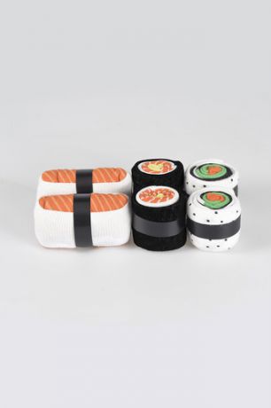 Набор носков sushi (3 пары) (мультиколор)