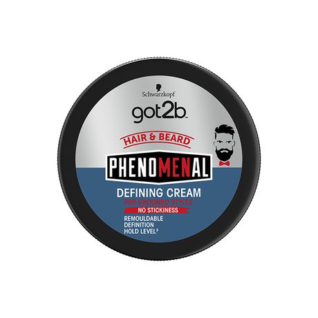 Schwarzkopf Got2b Phenomenal Defining Cream For Groomed Styles