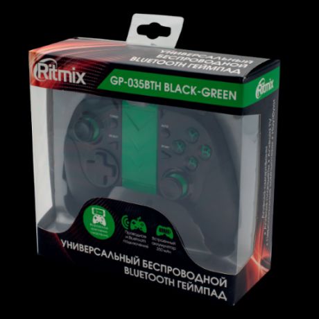 Ritmix RITMIX GP-035BTH (черно-зеленый)