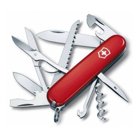 Складной нож VICTORINOX Huntsman, 15 функций, 91мм, красный