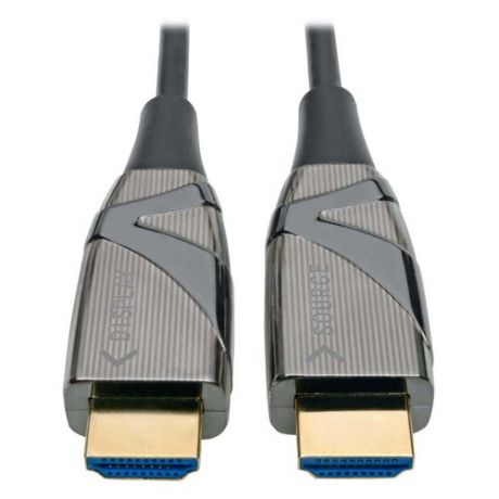 Кабель оптический TRIPPLITE HDMI (m) - HDMI (m) , ver 2.0, 5м, черный [p568-05m-fbr]
