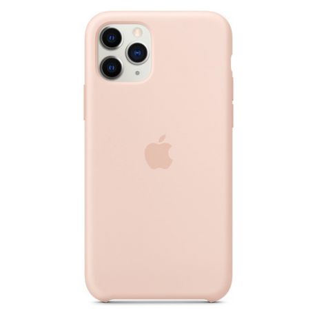 Чехол (клип-кейс) APPLE Silicone Case, для iPhone 11 Pro Max, светло-розовый [mwyy2zm/a]