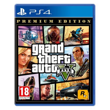 Игра PLAYSTATION Grand Theft Auto V. Premium Edition, RUS (субтитры)